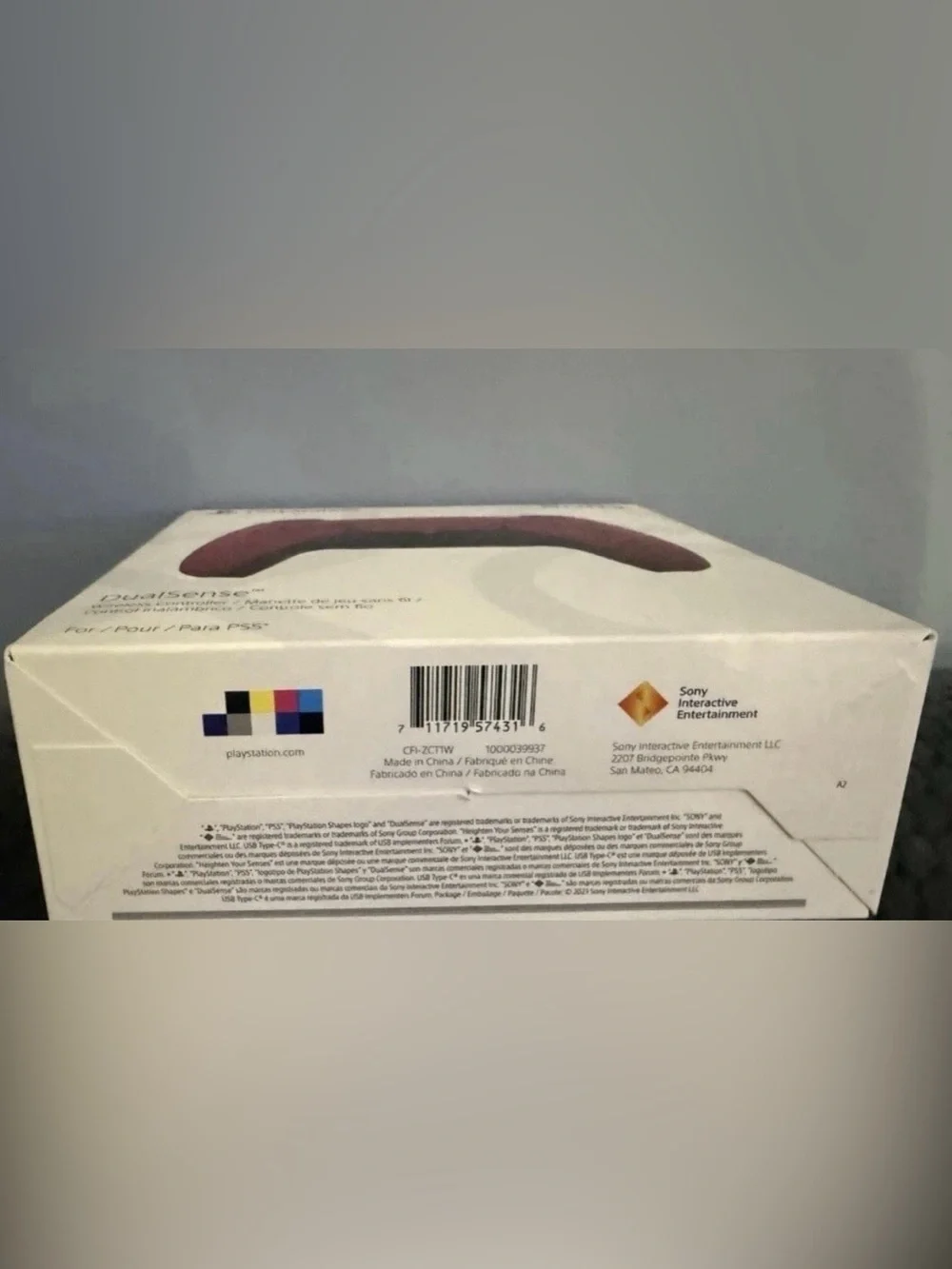 Sony Playstation DualSense Wireless Controller For PS5 Color- Volcanic Red